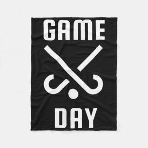 Hockeywedstrijd dag leuk moeder en vader spirituel fleece deken
