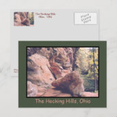 HOCKING HILLS AREA IN DE AMERIKAANSE STAAT OHIO BRIEFKAART (Voorkant / Achterkant)