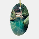 Hocking Hills Boulders Keramisch Ornament (Rechts)