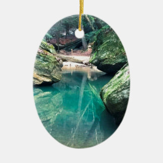 Hocking Hills Boulders Keramisch Ornament