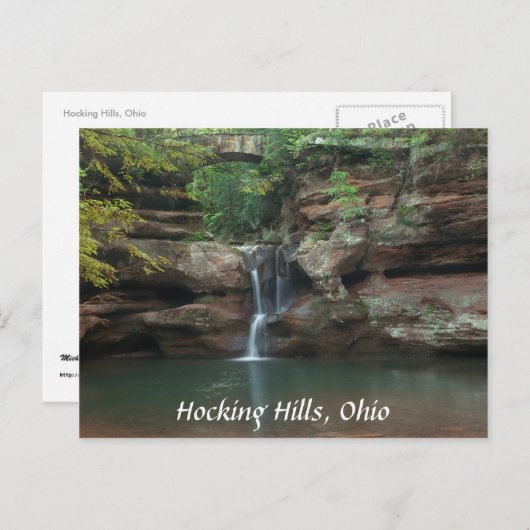Hocking Hills Briefkaart (Voorkant / Achterkant)
