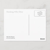 Hocking Hills Briefkaart (Achterkant)
