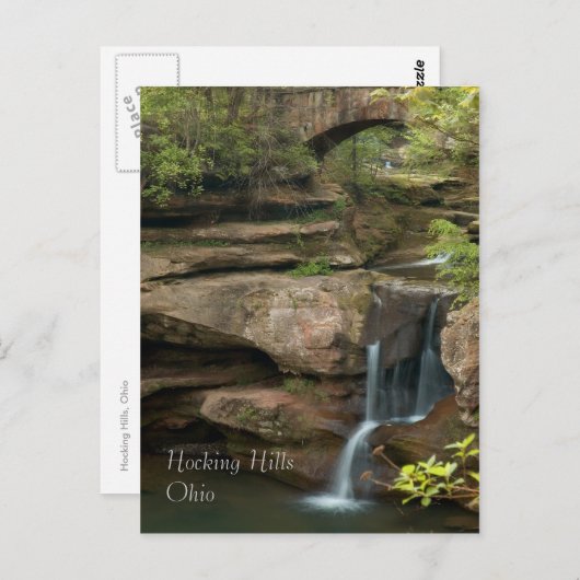 Hocking Hills Briefkaart (Voorkant / Achterkant)