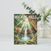 Hocking Hills Briefkaart (Staand voorkant)