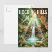 Hocking Hills Briefkaart (Voorkant / Achterkant)