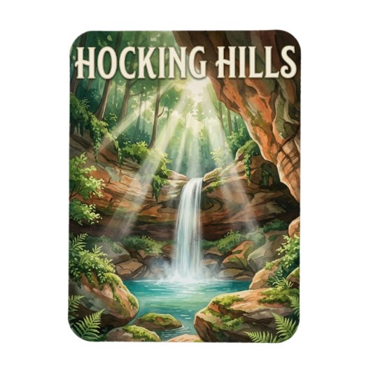 Hocking Hills Magneet (Verticaal)