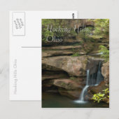Hocking Hills Ohio Briefkaart (Voorkant / Achterkant)