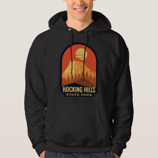 Hocking Hills Ohio Hoodie (Voorkant)
