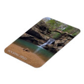 Hocking Hills Ohio Iconische waterval Magneet (Linkerzijde)