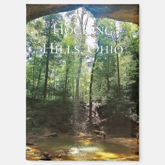 Hocking Hills Ohio Magneet (Voorkant)