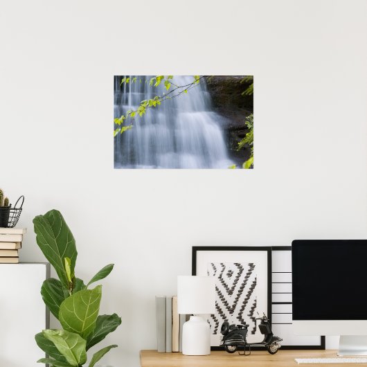 Hocking Hills Ohio Print (Thuiskantoor)