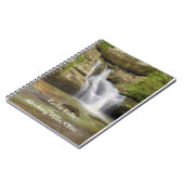 Hocking Hills Ohio Spiraalschrift Notitieboek (Linkerzijde)
