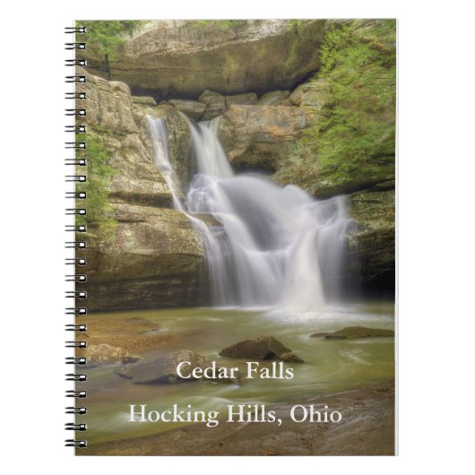 Hocking Hills Ohio Spiraalschrift Notitieboek (Voorkant)