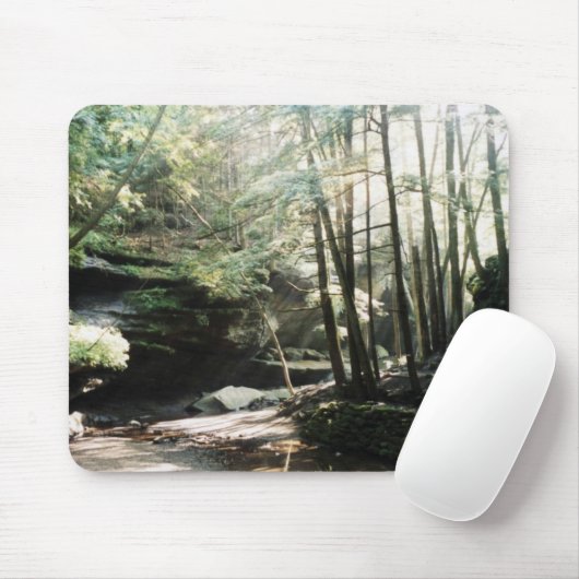 Hocking Hills-Old Man Cave Mousepad Muismat (Met muis)