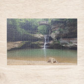 Hocking Hills op het oude Man Cave Trail Upper Her Legpuzzel