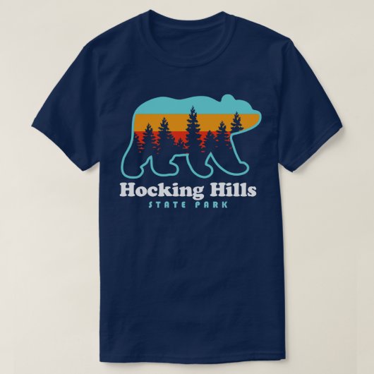 Hocking Hills State Park Beer T-shirt (Design voorkant)