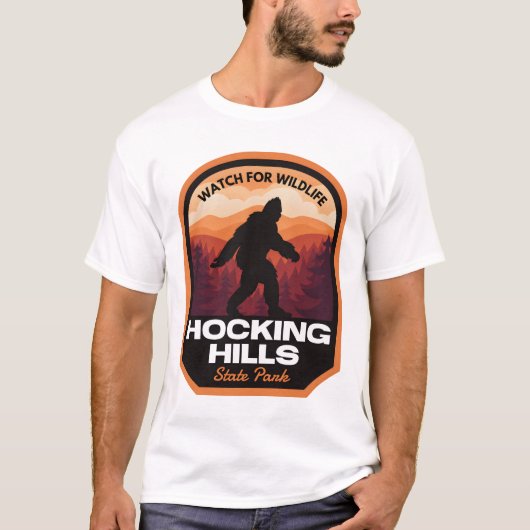Hocking Hills State Park Bigfoot T-shirt (Voorkant)