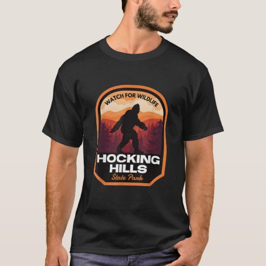 Hocking Hills State Park Bigfoot T-shirt (Voorkant)