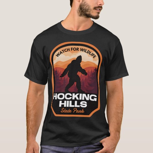 Hocking Hills State Park Bigfoot T-shirt (Voorkant)