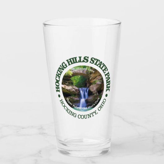 Hocking Hills State Park Glas (Voorkant)