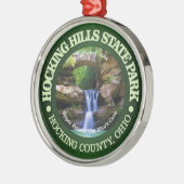 Hocking Hills State Park Metalen Ornament (Links)