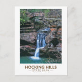 Hocking Hills State Park Ohio Art Briefkaart (Voorkant)