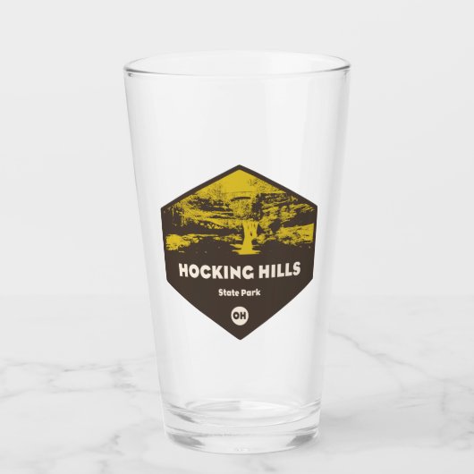 Hocking Hills State Park, Ohio Glas (Voorkant)