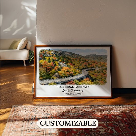 Hocking Hills State Park Ohio Poster, Aquarel Poster