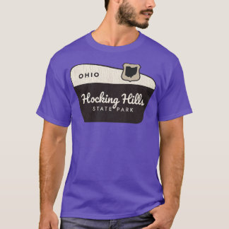 Hocking Hills State Park Ohio Welkomstbord T-shirt