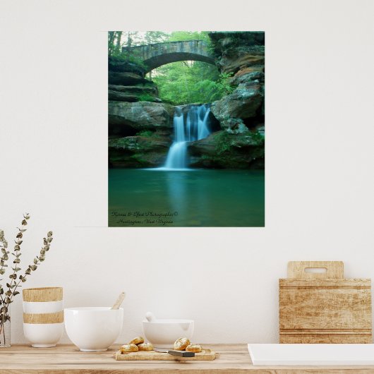 Hocking Hills State Park Poster (Keuken)