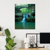Hocking Hills State Park Poster (Thuiskantoor)