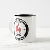 Hocking Hills State Park Tweekleurige Koffiemok (Voorkant links)