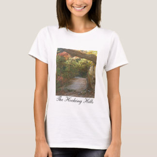 Hocking Hills Uitzicht uit de Bluff bij Conkles Ho T-shirt