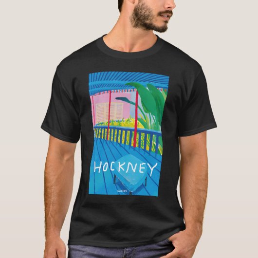 Hockney Garden T-shirt (Voorkant)