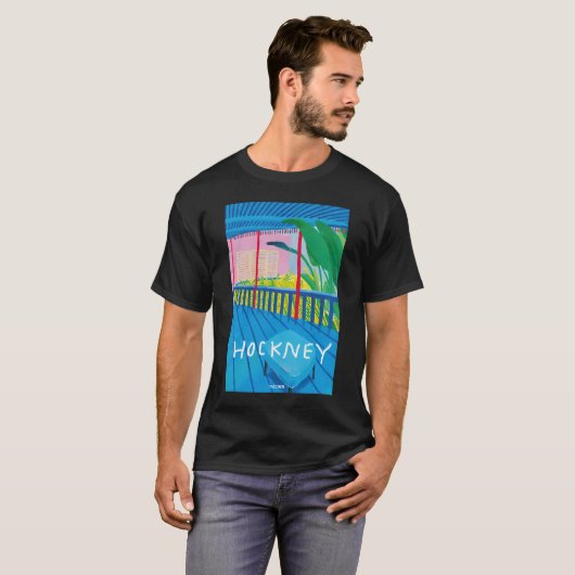 Hockney Garden T-shirt (Voorkant volledig)
