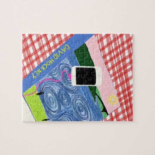 Hockney-stijl Legpuzzel (Horizontaal)