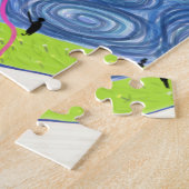 Hockney-stijl Legpuzzel (Zijkant)