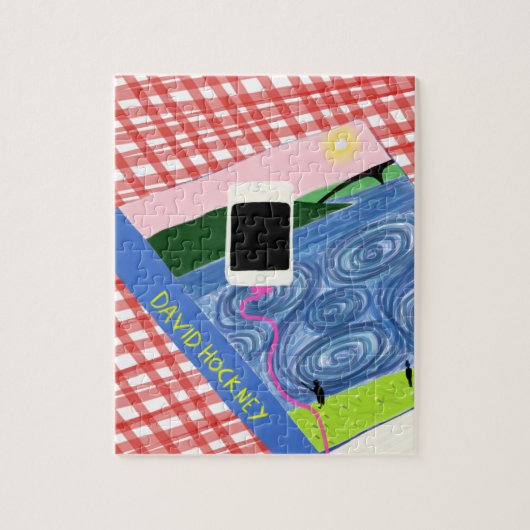 Hockney-stijl Legpuzzel (Verticaal)