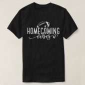 Hoco 2022 Homecoming Vibes Football Game Day Schoo T-shirt (Design voorkant)