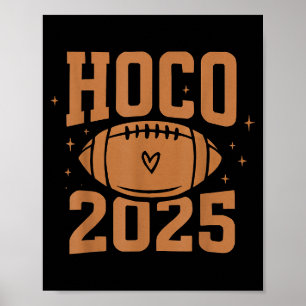 Hoco 2025 middelbare school reünie poster