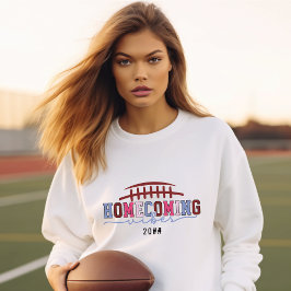 HOCO Homecoming Vibes Reunion Football Speldag Trui