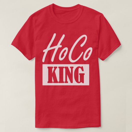HoCo koning thuiskomst dans T-shirt (Design voorkant)