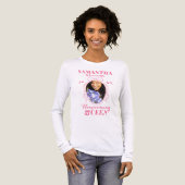 HOCO STEM Homecoming Koningin Roze Coquette Bow Fo Tri-Blend Shirt (Voorkant)