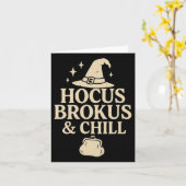 Hocus Brokus En Chillen Kaart (Gele Bloem)