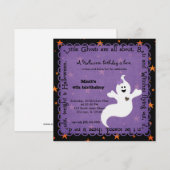 Hocus Focus Ghost Birthday Kaart (Voorkant / Achterkant)