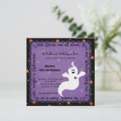 Hocus Focus Ghost Birthday Kaart (Staand voorkant)