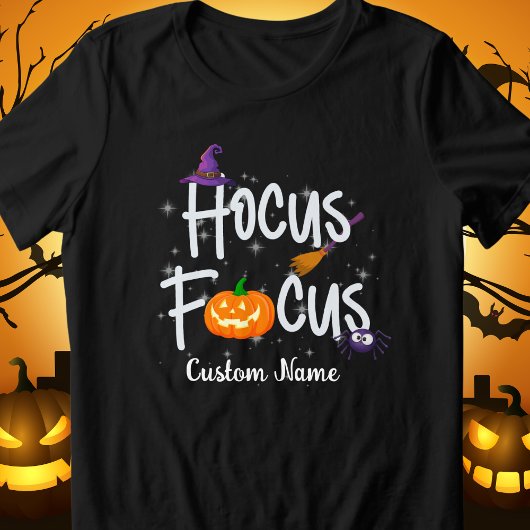 Hocus Focus Halloween Teacher  Tshirt