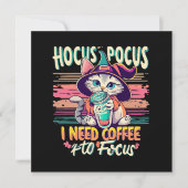 Hocus Focus - Ik heb koffie nodig om me te concent (Voorkant)