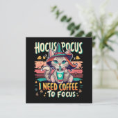 Hocus Focus - Ik heb koffie nodig om me te concent (Staand voorkant)