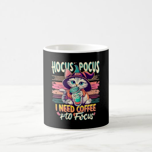 Hocus Focus - Ik heb koffie nodig om me te concent Koffiemok (Center)